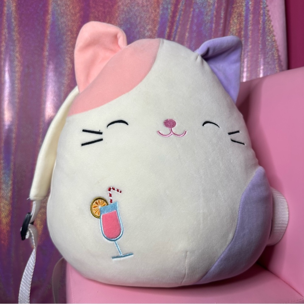 Charlotte The Cat Squishmallows Backpack Plush - Canadian Exclusive RARE HTF